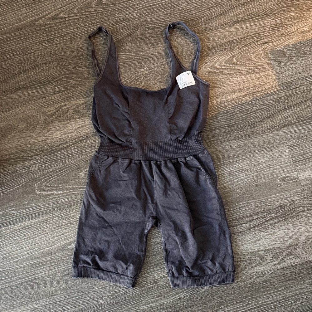 FP Movement by Free People Gray Jumpsuit